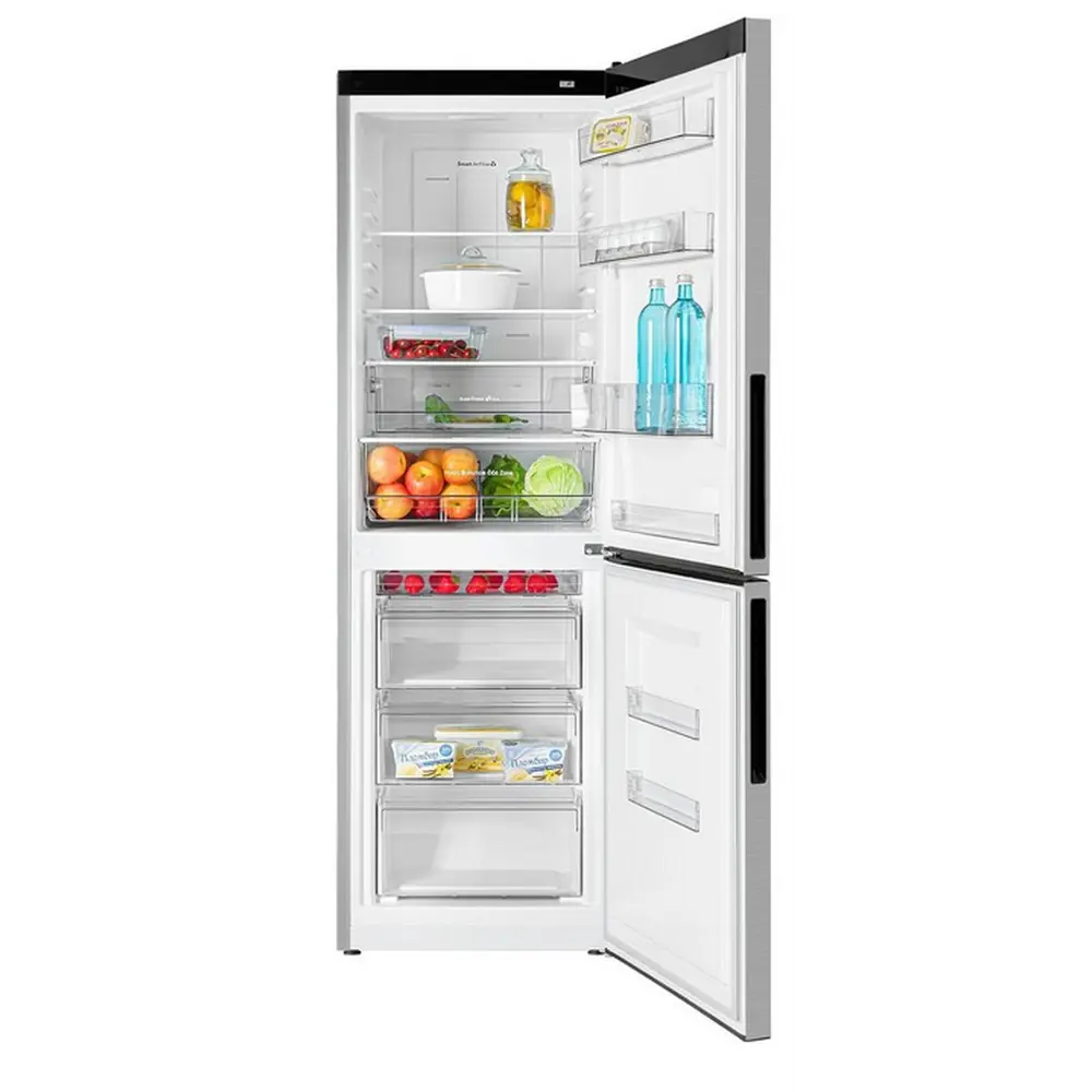 Фото 2 Холодильник Atlant ХМ-4621-141-NL 59.5x186.8 см цвет нержавеющая сталь Фото 2 Холодильник Atlant ХМ-4621-141-NL 59.5x186.8 см цвет нержавеющая сталь