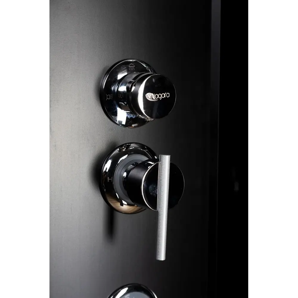 Фото 3 Душевая кабина Niagara 65081434bkg высокий поддон 90x90 см 1/4 круга