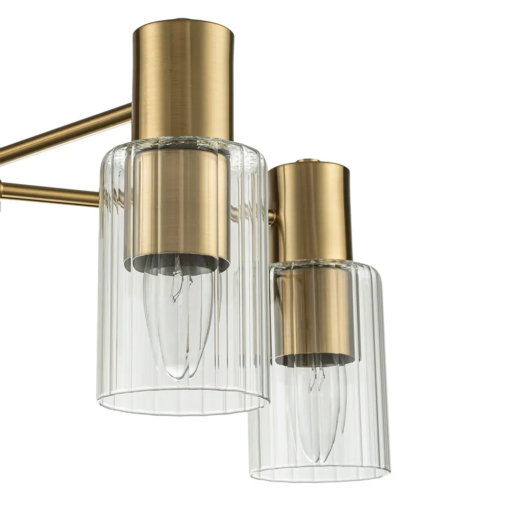 Фото 3 Люстра на штанге Escada Diversity 2120/5p gold 5 ламп 10 м² цвет золото Фото 3 Люстра на штанге Escada Diversity 2120/5p gold 5 ламп 10 м² цвет золото