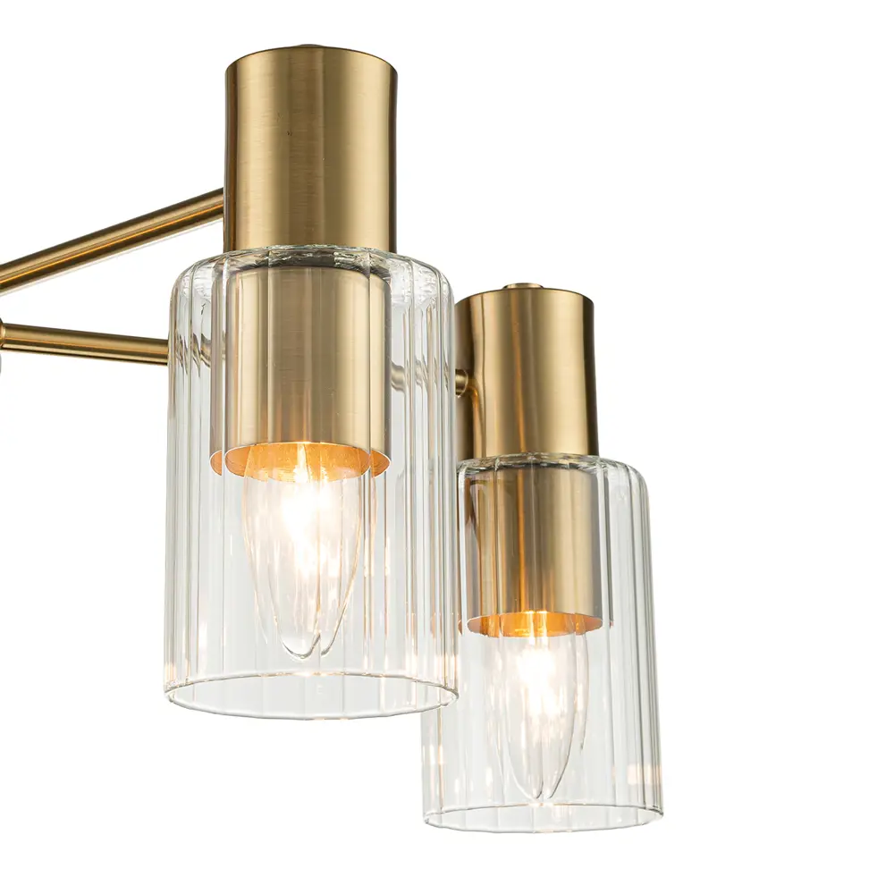 Фото 4 Люстра на штанге Escada Diversity 2120/5p gold 5 ламп 10 м² цвет золото Фото 4 Люстра на штанге Escada Diversity 2120/5p gold 5 ламп 10 м² цвет золото