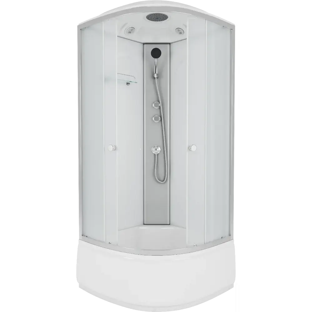 Фото Душевая кабина Niagara E100/40/mt высокий поддон 100x100см