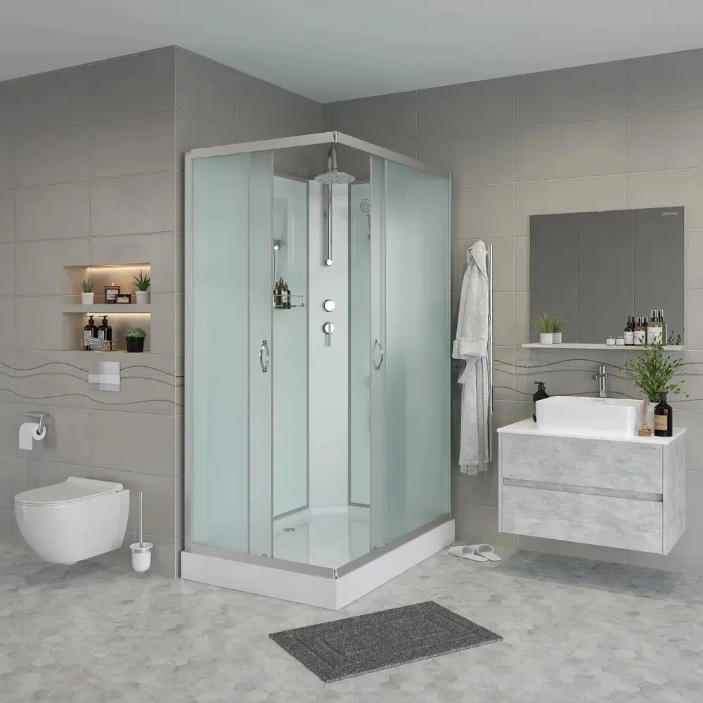 Фото 2 Душевая кабина Niagara 432953qbkt низкий поддон 120x90 см прямоугольный