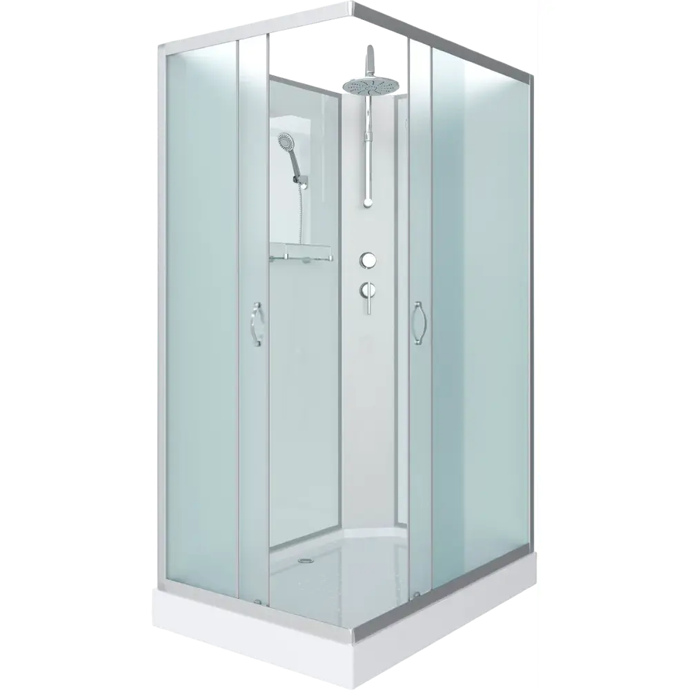 Фото Душевая кабина Niagara 432953qbkt низкий поддон 120x90 см прямоугольный