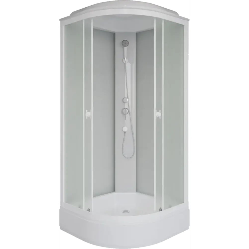 Фото Душевая кабина Niagara P80/26/mt средний поддон 80x80см Фото Душевая кабина Niagara P80/26/mt средний поддон 80x80см