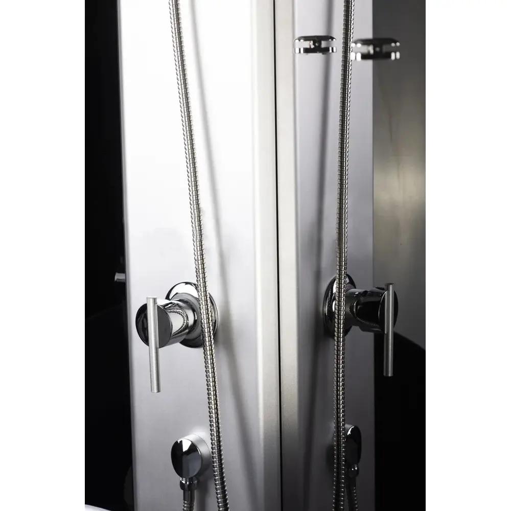 Фото 4 Душевая кабина Niagara E110/80/40l/tn/bk высокий поддон 110x80 см ассиметричный Фото 4 Душевая кабина Niagara E110/80/40l/tn/bk высокий поддон 110x80 см ассиметричный