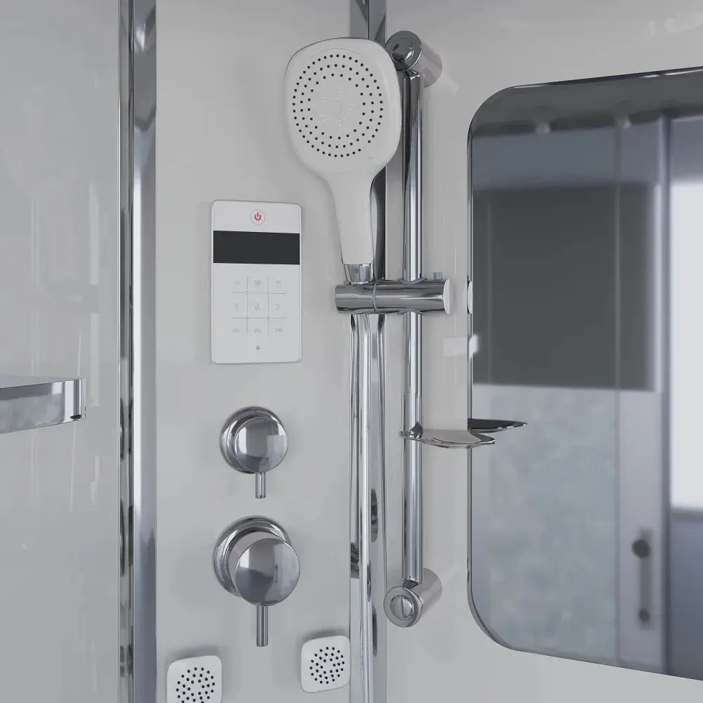 Фото 5 Душевая кабина Niagara 30120164 низкий поддон 120x120 см 1/4 круга