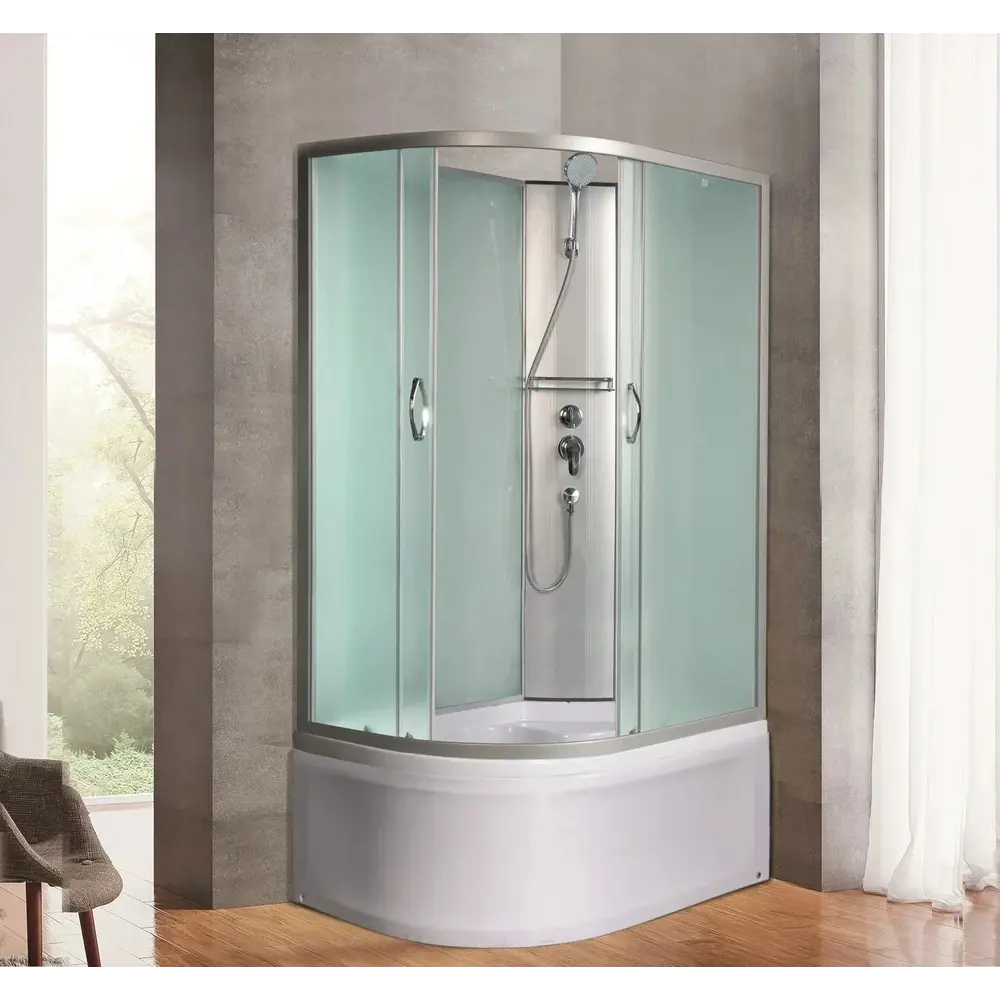 Фото 2 Душевая кабина River 10000011841 высокий поддон 100x80см Фото 2 Душевая кабина River 10000011841 высокий поддон 100x80см