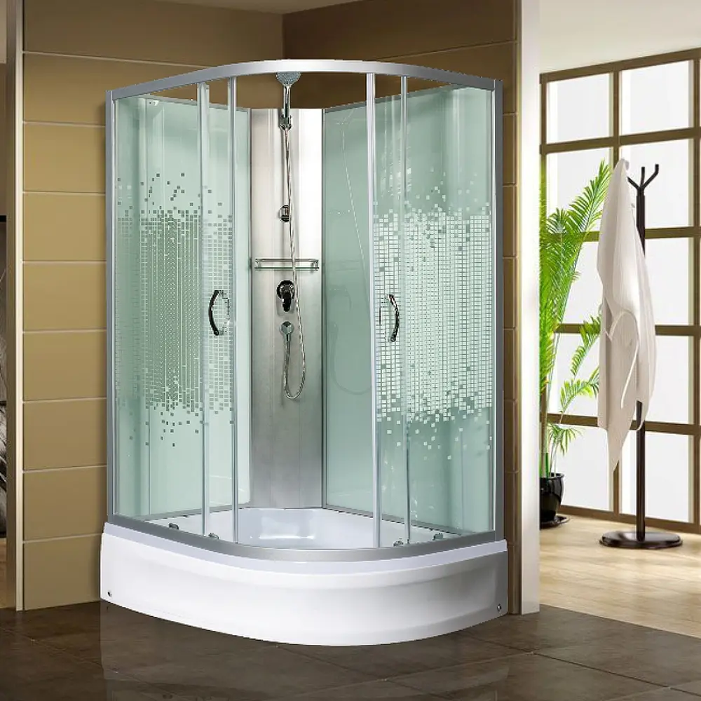 Фото 2 Душевая кабина Мономах 10000005773 средний поддон 100x80см Фото 2 Душевая кабина Мономах 10000005773 средний поддон 100x80см