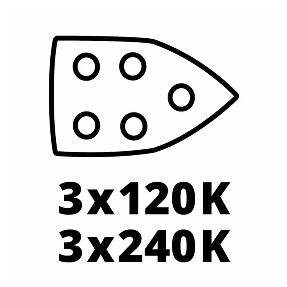 Фото 3 Дельташлифовальная машина аккумуляторная Einhell TE-OS 18/150 Li Solo, 18 В Li-Ion 100x150 мм, без АКБ и ЗУ