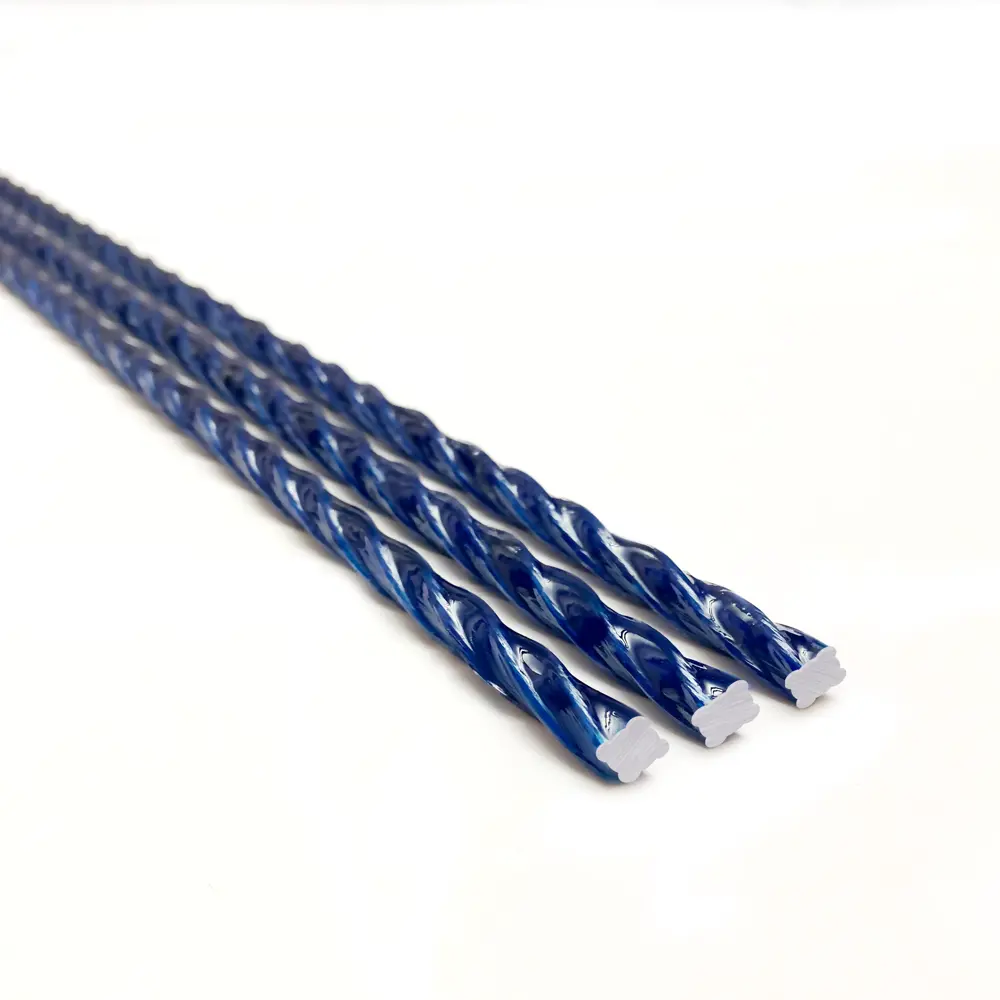 Фото Арматура стеклопластиковая композитная рифленая Etiz 8мм 0.5м цвет синий 25шт Фото Арматура стеклопластиковая композитная рифленая Etiz 8мм 0.5м цвет синий 25шт