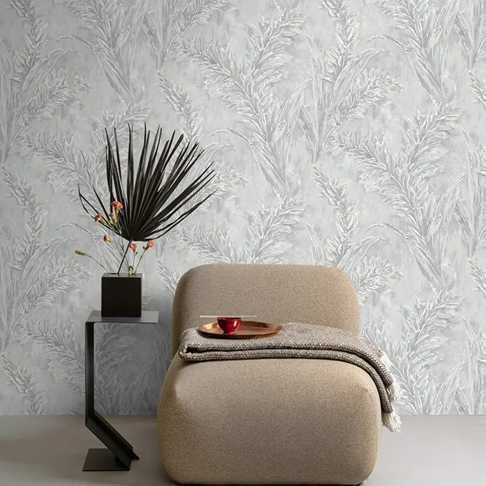 Фото Обои флизелиновые Grandeco Anita 1.06 м цвет серый A79603 Фото Обои флизелиновые Grandeco Anita 1.06 м цвет серый A79603