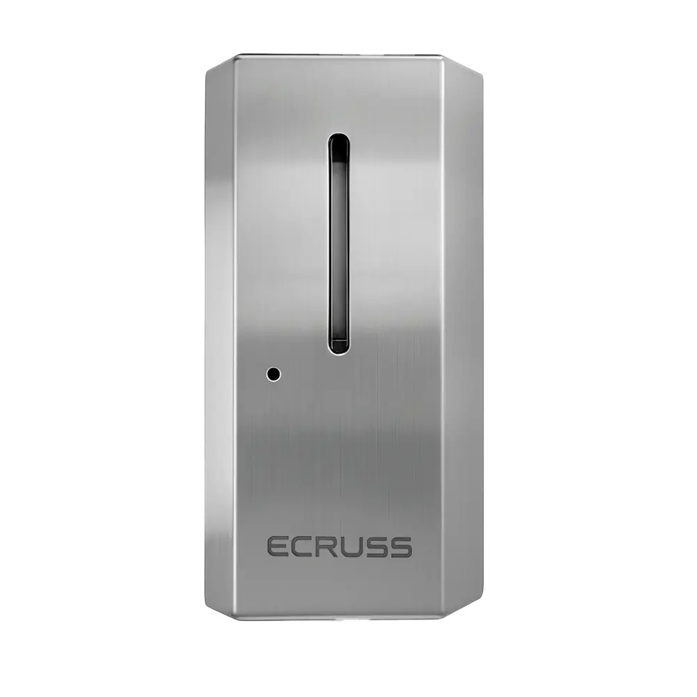 Фото Дозатор для жидкого мыла Ecruss ESD-971 цвет серый / серебристый Фото Дозатор для жидкого мыла Ecruss ESD-971 цвет серый / серебристый