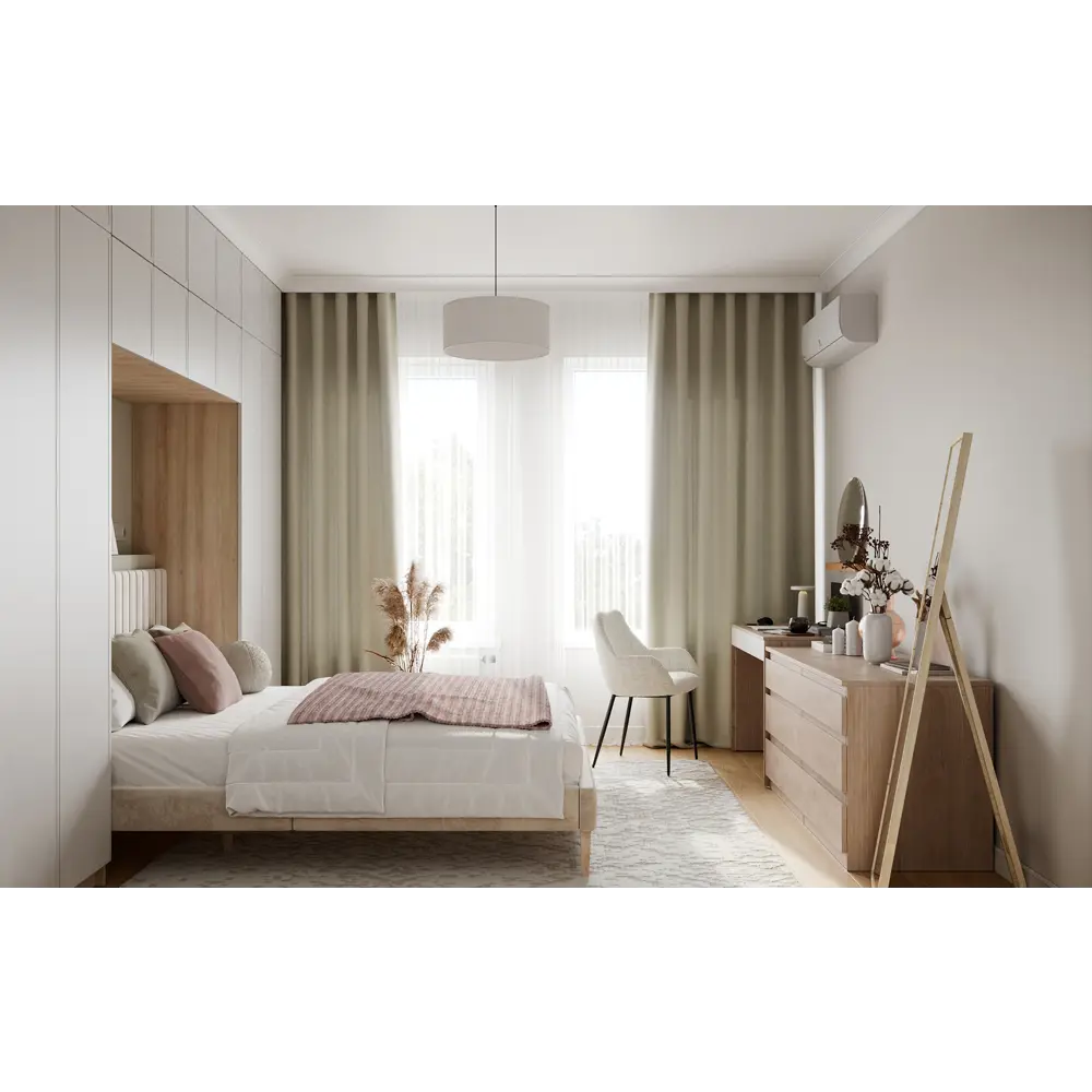 Фото 9 Дверь для шкафа Лион Амьен 39.6x225.8x1.9 см МДФ цвет белый