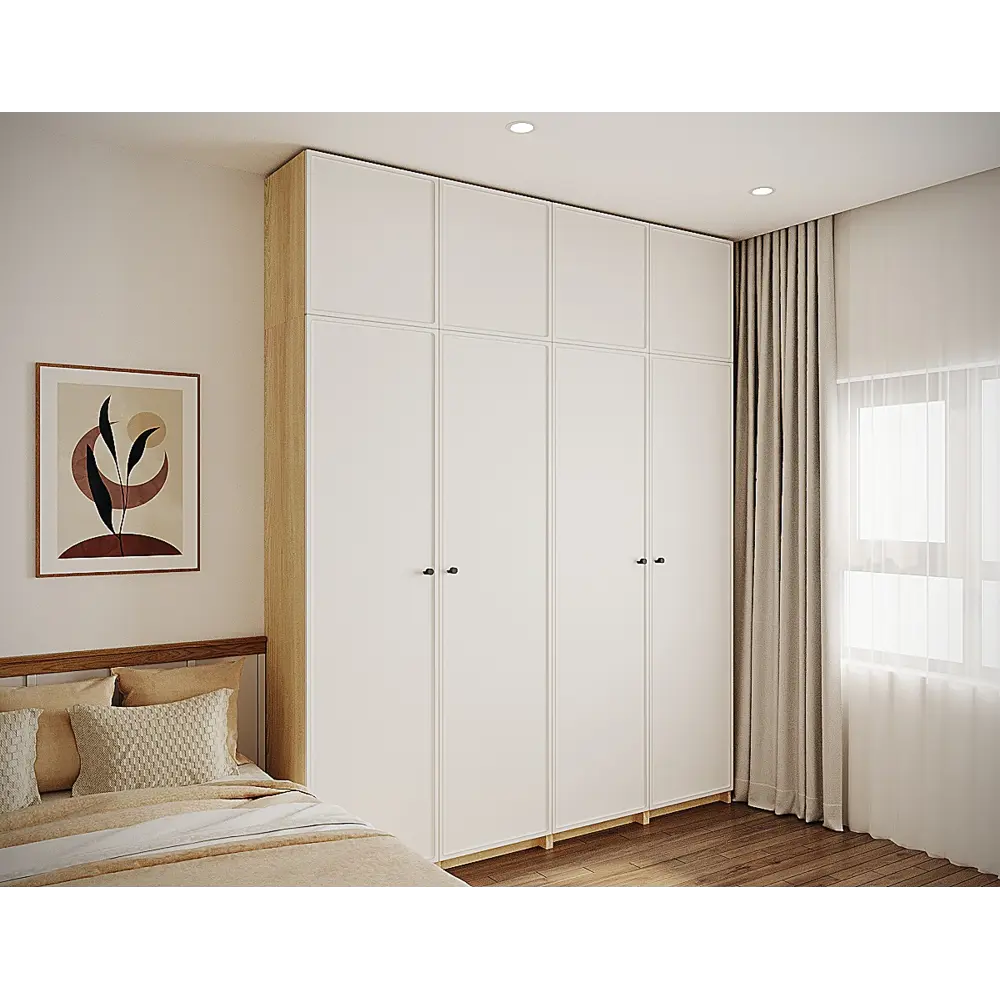 Фото 7 Дверь для шкафа Лион Амьен 39.6x225.8x1.9 см МДФ цвет белый