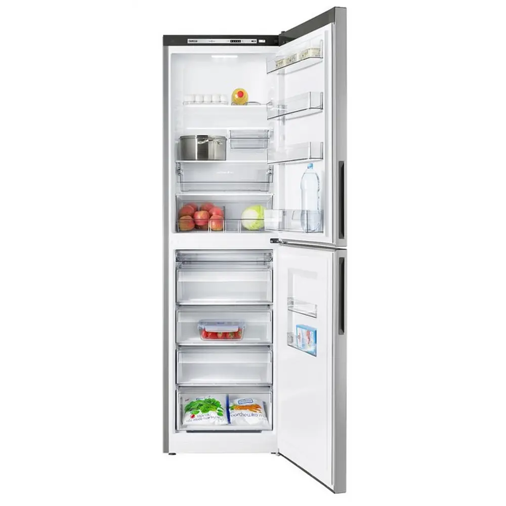 Фото 2 Холодильник Atlant ХМ-4625-181 59.5x206.8 см цвет серый / серебристый Фото 2 Холодильник Atlant ХМ-4625-181 59.5x206.8 см цвет серый / серебристый