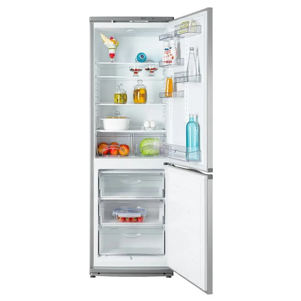 Фото 2 Холодильник Atlant ХМ-6021-080 60x186 см цвет серый / серебристый Фото 2 Холодильник Atlant ХМ-6021-080 60x186 см цвет серый / серебристый