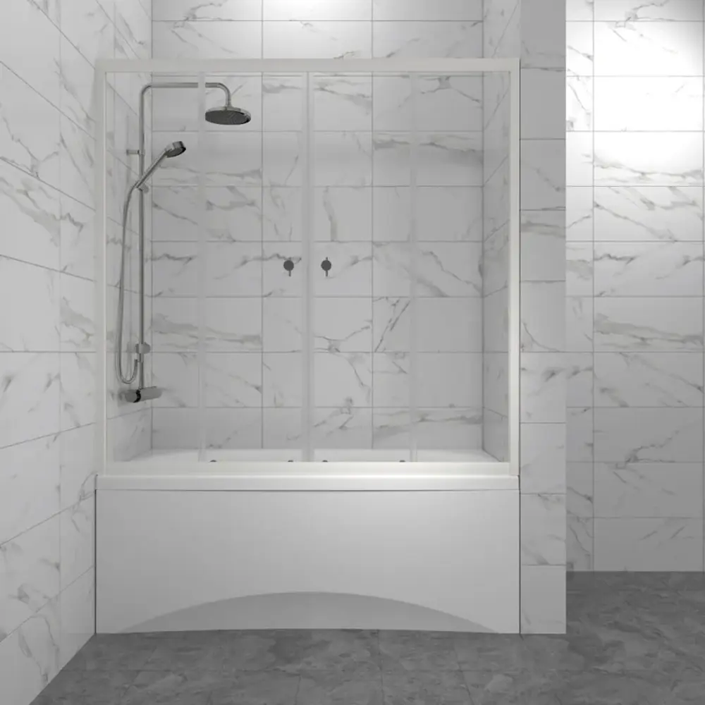 Фото 2 Ширма на ванну Triton Ультра 170x147.50 профиль глянцевый белый Фото 2 Ширма на ванну Triton Ультра 170x147.50 профиль глянцевый белый