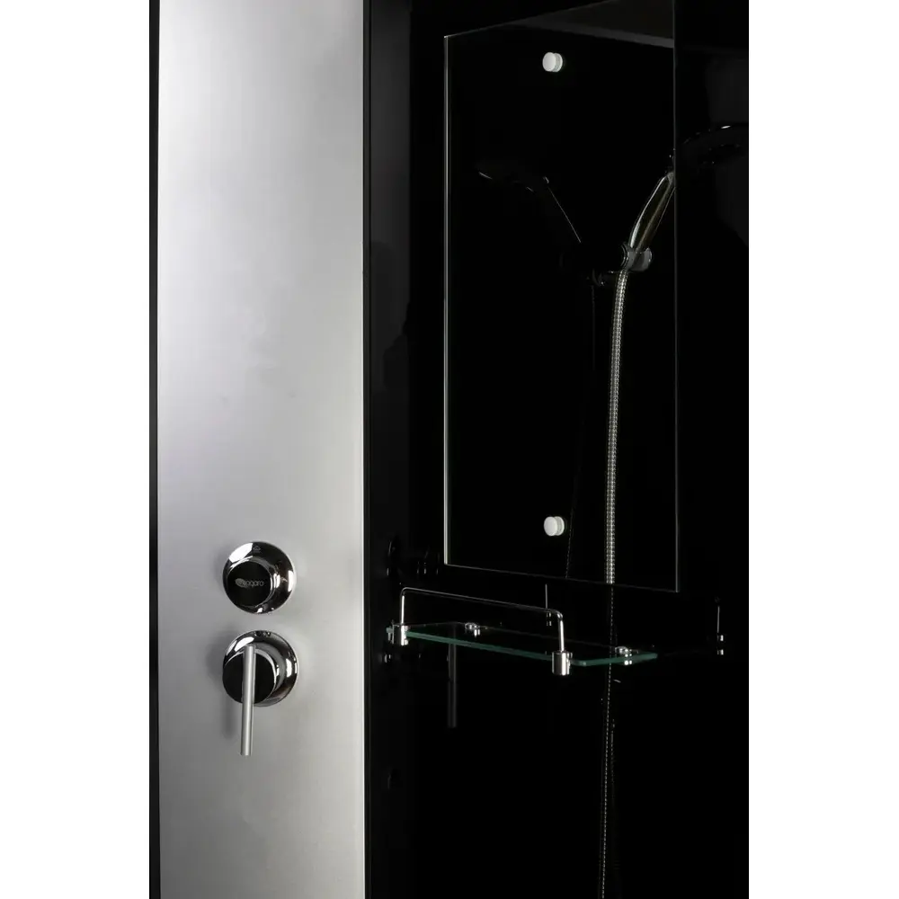 Фото 8 Душевая кабина Niagara 25071434bk высокий поддон 80x80 см 1/4 круга Фото 8 Душевая кабина Niagara 25071434bk высокий поддон 80x80 см 1/4 круга