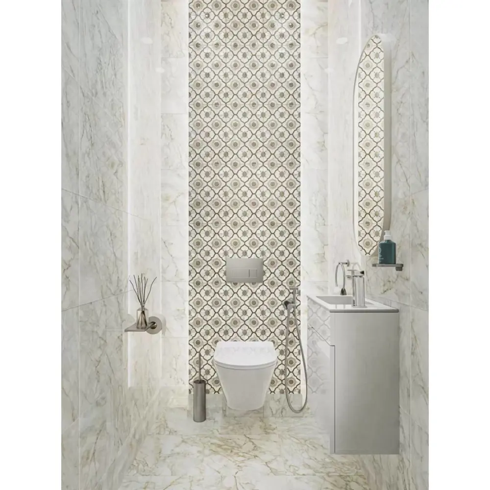 Фото 4 Керамогранит Kerama marazzi SG172300N 40.2x40.2см 1.62 м² цвет белый Фото 4 Керамогранит Kerama marazzi SG172300N 40.2x40.2см 1.62 м² цвет белый