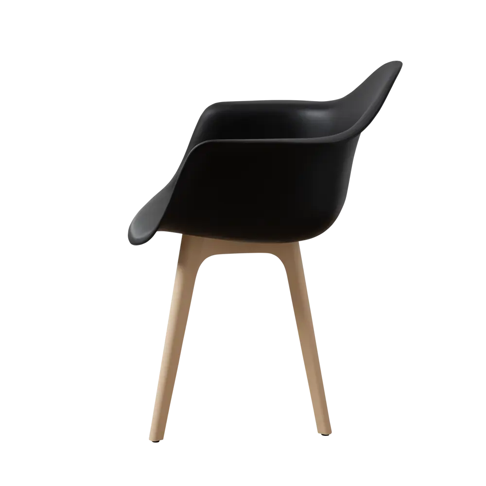 Фото 4 Стул / кресло Derstuhl 330 plast beige 43x82x58 см полипропилен цвет черный. Фото 4 Стул / кресло Derstuhl 330 plast beige 43x82x58 см полипропилен цвет черный.
