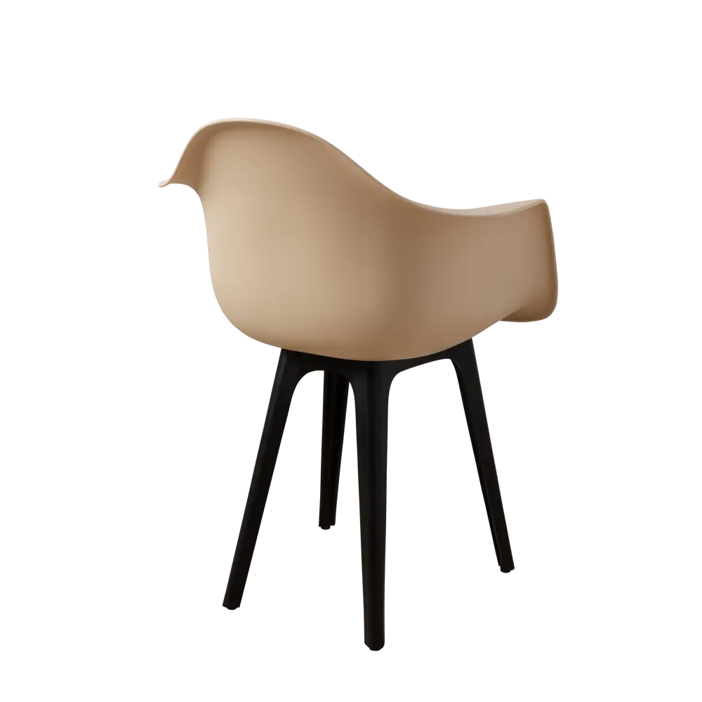 Фото 6 Кухонный стул Derstuhl 330 plast 43x82x58 см полипропилен цвет теплый бежевый Фото 6 Кухонный стул Derstuhl 330 plast 43x82x58 см полипропилен цвет теплый бежевый