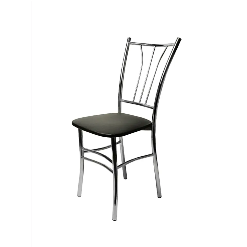 Фото Стул Вв-мебель Стул 37x92x47 см эко-кожа цвет черный матовый