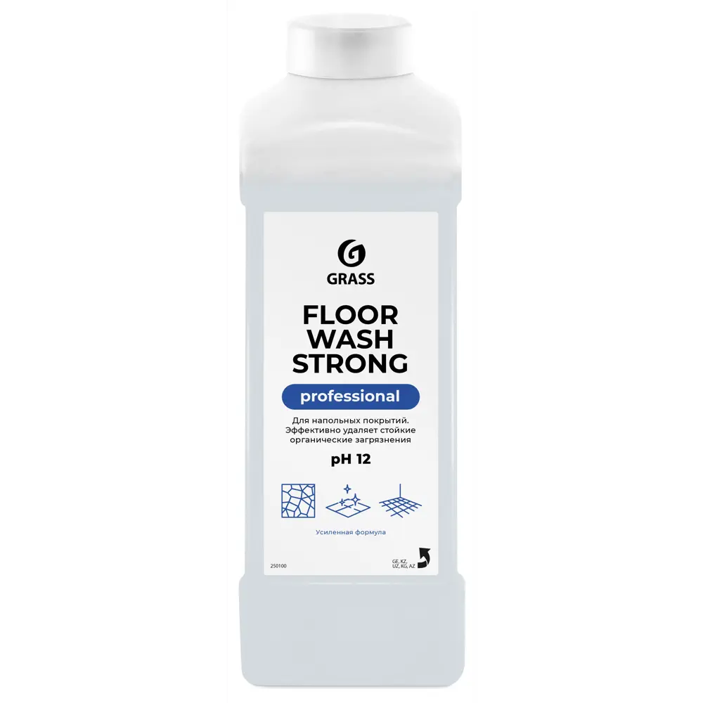 Фото Средство для мытья пола Grass Floor Wash Strong 1 л Фото Средство для мытья пола Grass Floor Wash Strong 1 л