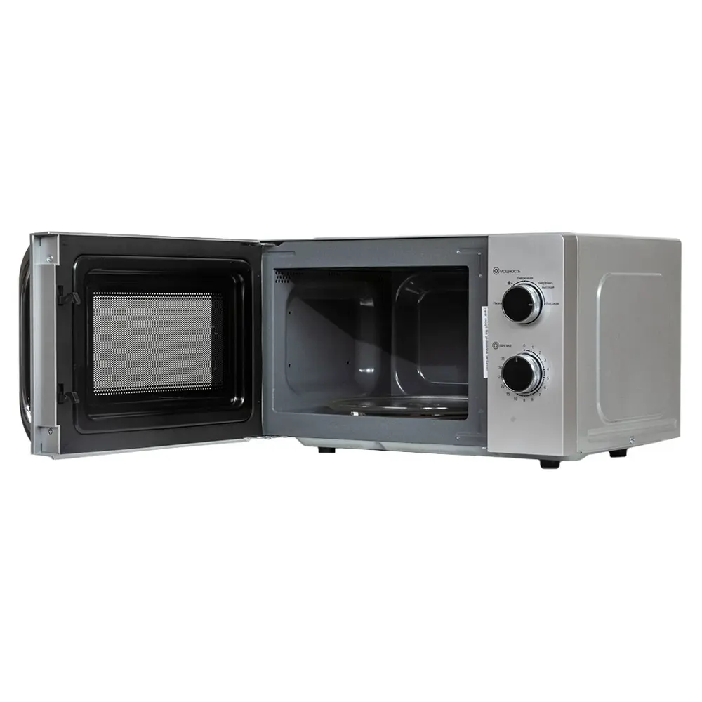 Фото 4 Отдельностоящая микроволновая печь Jvc jvc JK-MW147M 20 л 45x26.1x35 см цвет серебристый Фото 4 Отдельностоящая микроволновая печь Jvc jvc JK-MW147M 20 л 45x26.1x35 см цвет серебристый