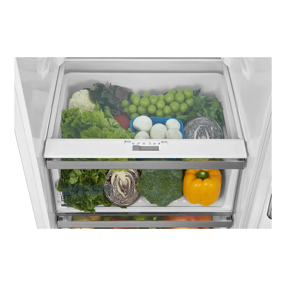 Фото 7 Встраиваемый холодильник Midea MDRE 54x178.5 см цвет белый Фото 7 Встраиваемый холодильник Midea MDRE 54x178.5 см цвет белый