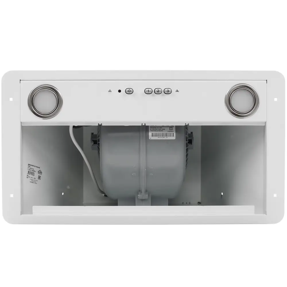 Фото 7 Вытяжка Elikor Врезной блок Flat 52П-650-К3Д белый 52 см цвет белый Фото 7 Вытяжка Elikor Врезной блок Flat 52П-650-К3Д белый 52 см цвет белый