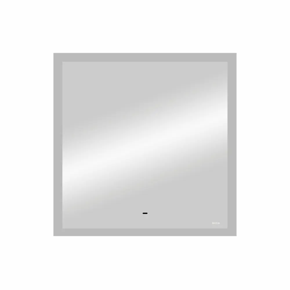 Фото 2 Зеркало для ванной Bond Square MLP44-8080 с подсветкой 80x80см