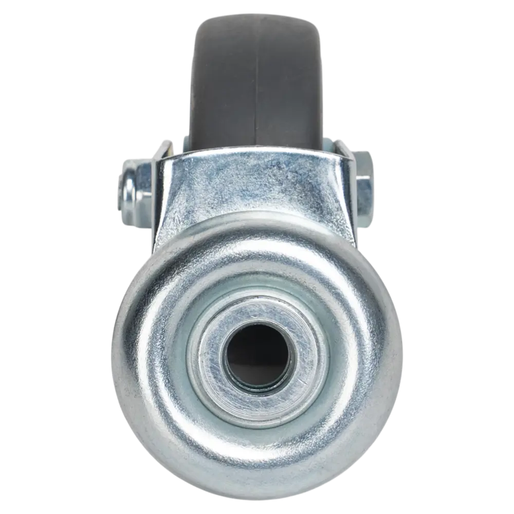 Фото 3 Колесо поворотное без тормоза 50 мм до 40 кг цвет серый Фото 3 Колесо поворотное без тормоза 50 мм до 40 кг цвет серый