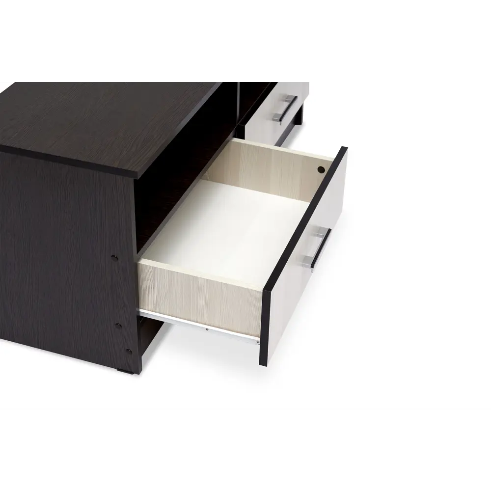 Фото 12 Тумба под телевизор Эра 08-72107 120x46.5x38.2 см ЛДСП цвет венге/лоредо Фото 12 Тумба под телевизор Эра 08-72107 120x46.5x38.2 см ЛДСП цвет венге/лоредо