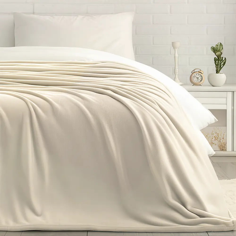 Фото 10 Плед Inspire Flandria 200x220 см микрофибра цвет экрю Cream 5 Фото 10 Плед Inspire Flandria 200x220 см микрофибра цвет экрю Cream 5