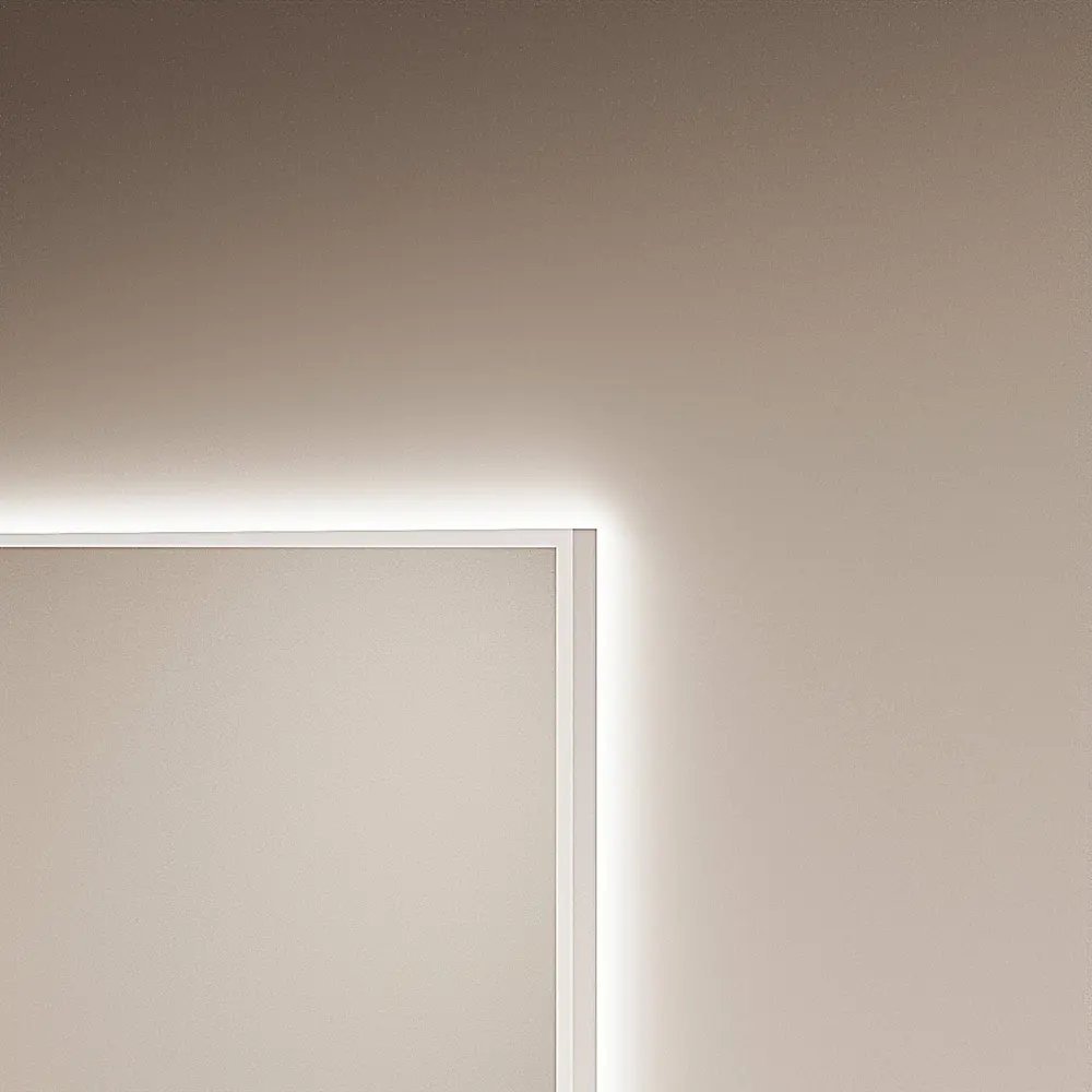 Фото 5 Зеркало с подсветкой подвесное Alumirror 161x90см свет холодный цвет белый Фото 5 Зеркало с подсветкой подвесное Alumirror 161x90см свет холодный цвет белый