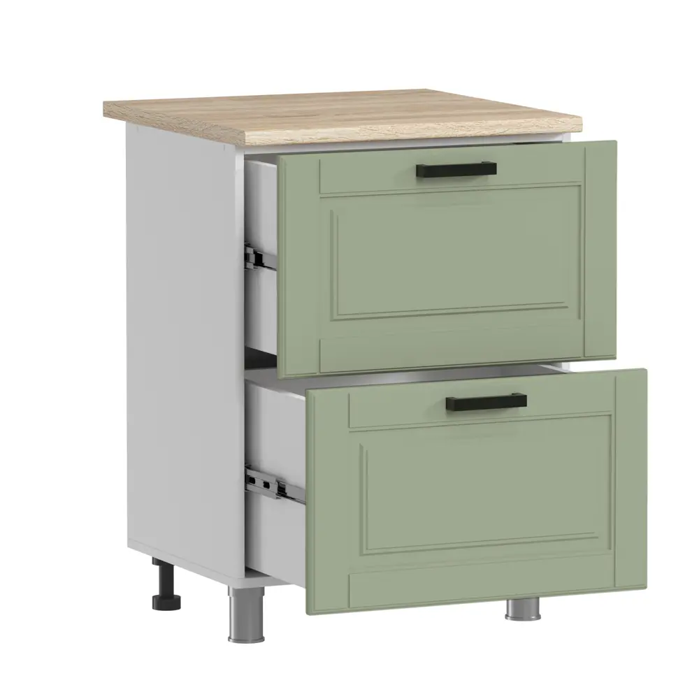 Фото Кухонный шкаф напольный Аленушка Н00231114 Астра 60x82x48 см ЛДСП цвет мятный Фото Кухонный шкаф напольный Аленушка Н00231114 Астра 60x82x48 см ЛДСП цвет мятный