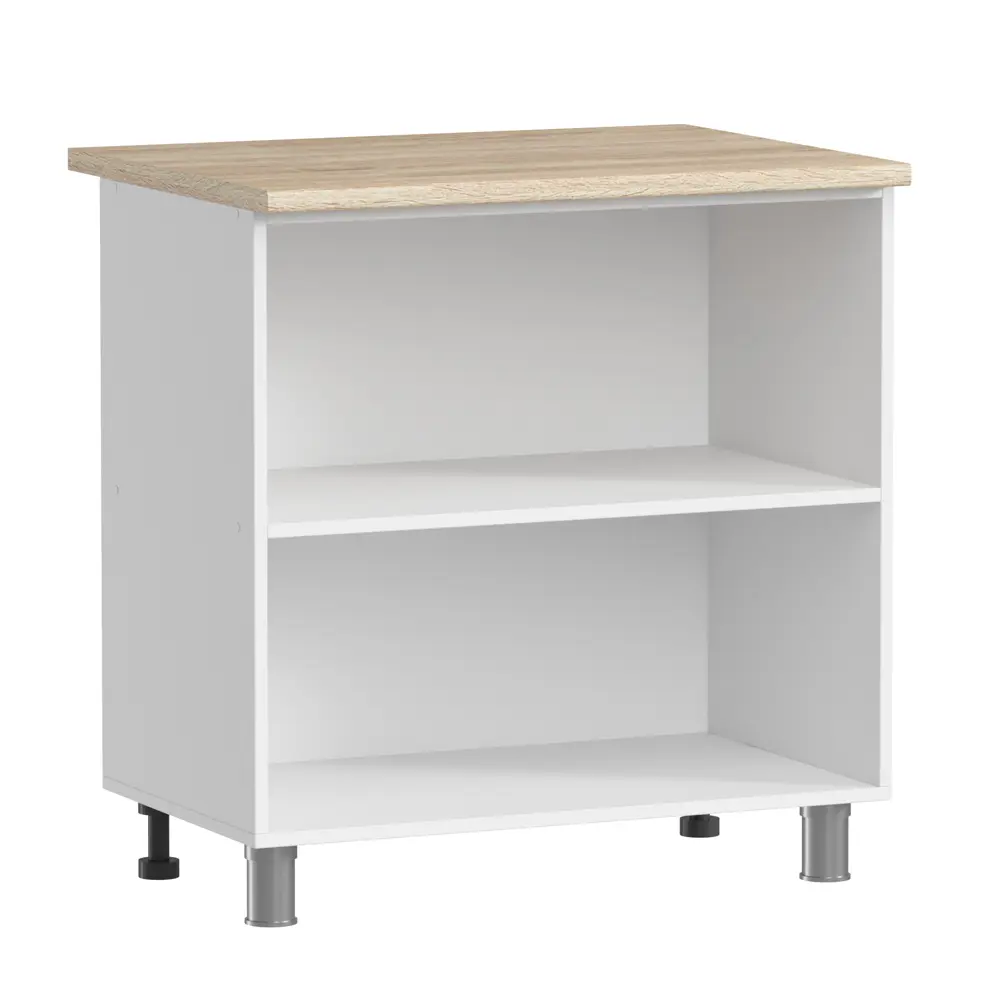 Фото 2 Кухонный шкаф напольный Аленушка Н00240025 Магнолия 80x82x48 см ЛДСП цвет капучино Фото 2 Кухонный шкаф напольный Аленушка Н00240025 Магнолия 80x82x48 см ЛДСП цвет капучино