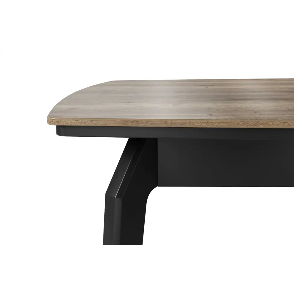 Фото 4 Стол прямоугольный Столбург 140x140 см лдсп цвет дуб галифакс табак egger опора ЭНЦО Черный Фото 4 Стол прямоугольный Столбург 140x140 см лдсп цвет дуб галифакс табак egger опора ЭНЦО Черный