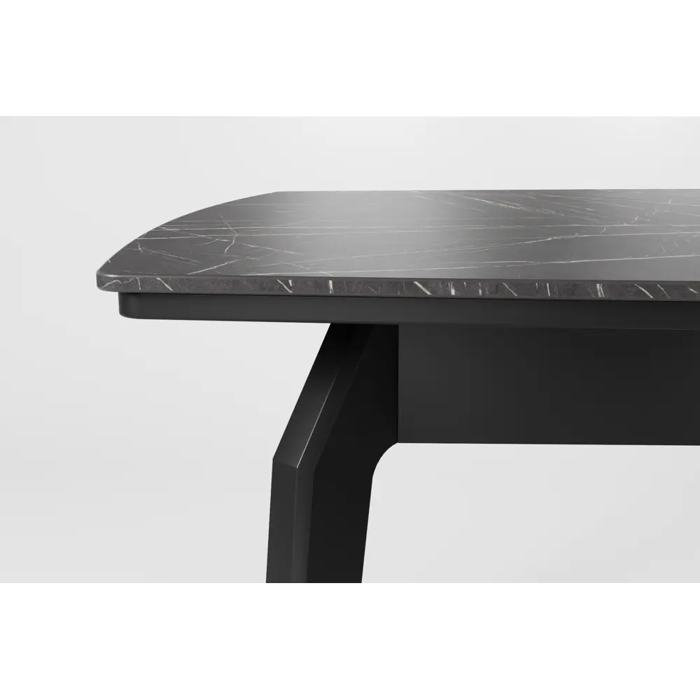 Фото 2 Стол прямоугольный Столбург 140x140 см лдсп цвет камень черный egger опора черный Фото 2 Стол прямоугольный Столбург 140x140 см лдсп цвет камень черный egger опора черный