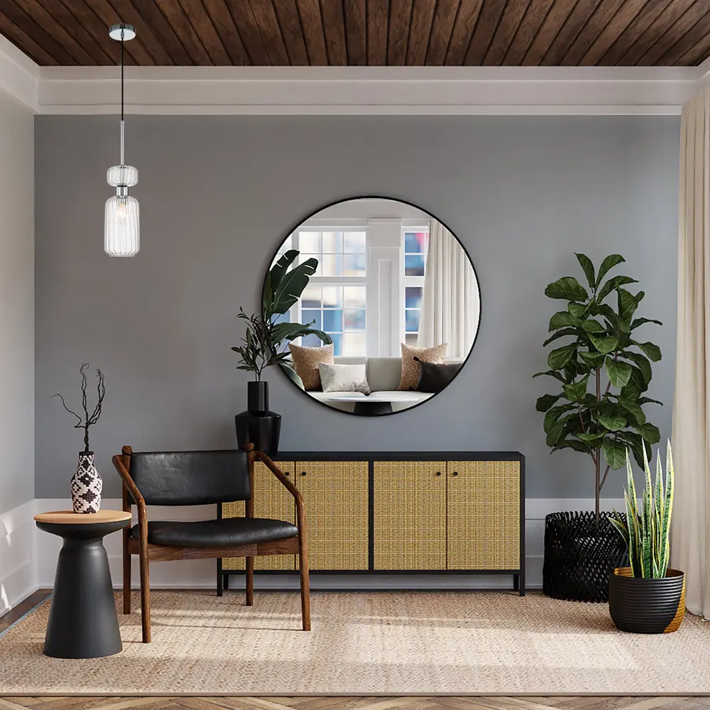 Фото 4 Светильник подвесной Escada Gloss 1141/1s chrome/clear 1 ламп 3 м² цвет хром, прозрачный Фото 4 Светильник подвесной Escada Gloss 1141/1s chrome/clear 1 ламп 3 м² цвет хром, прозрачный