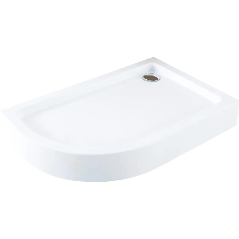 Фото 2 Душевой поддон Aquanet GL180 432959 ассиметричный акрил 80x120см