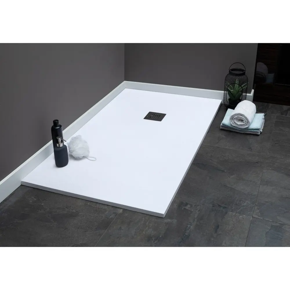 Фото 7 Душевой поддон Aquanet Pleasure 458965 прямоугольный искусственный камень 80x160см Фото 7 Душевой поддон Aquanet Pleasure 458965 прямоугольный искусственный камень 80x160см