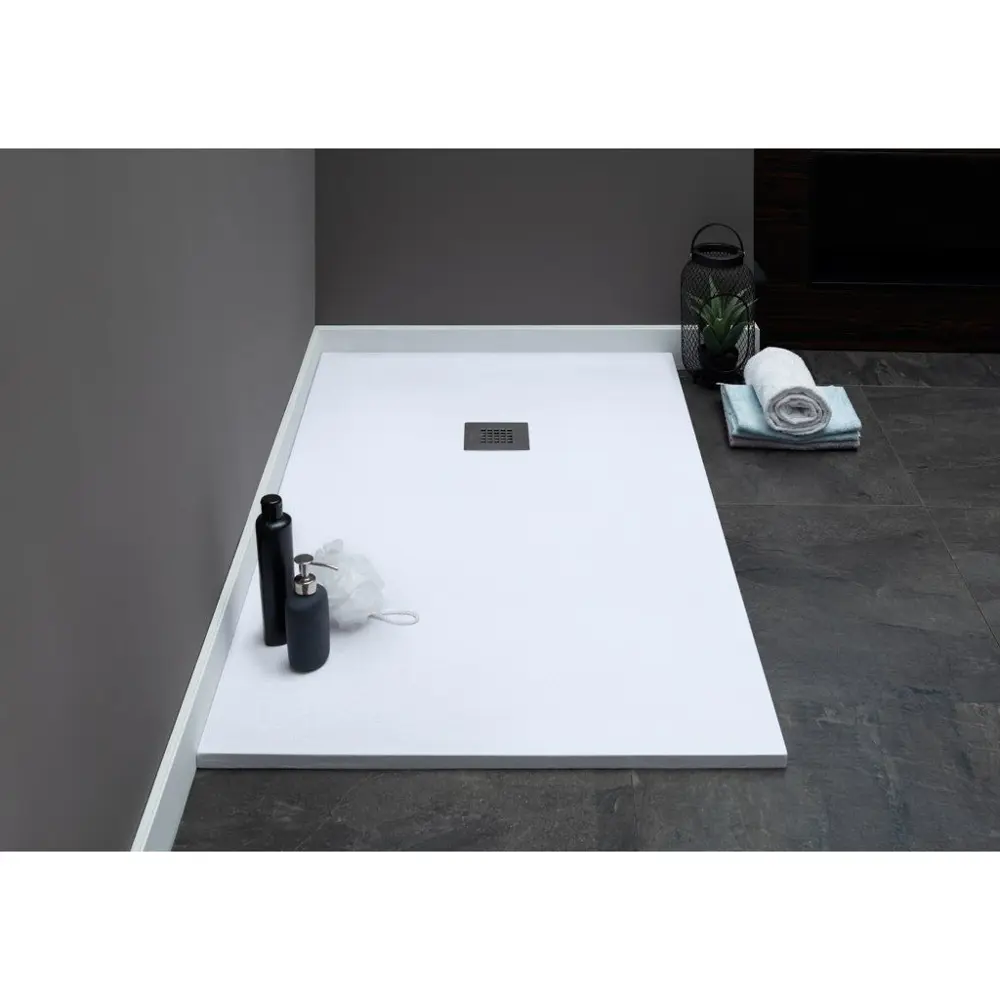 Фото 6 Душевой поддон Aquanet Pleasure 458965 прямоугольный искусственный камень 80x160см Фото 6 Душевой поддон Aquanet Pleasure 458965 прямоугольный искусственный камень 80x160см