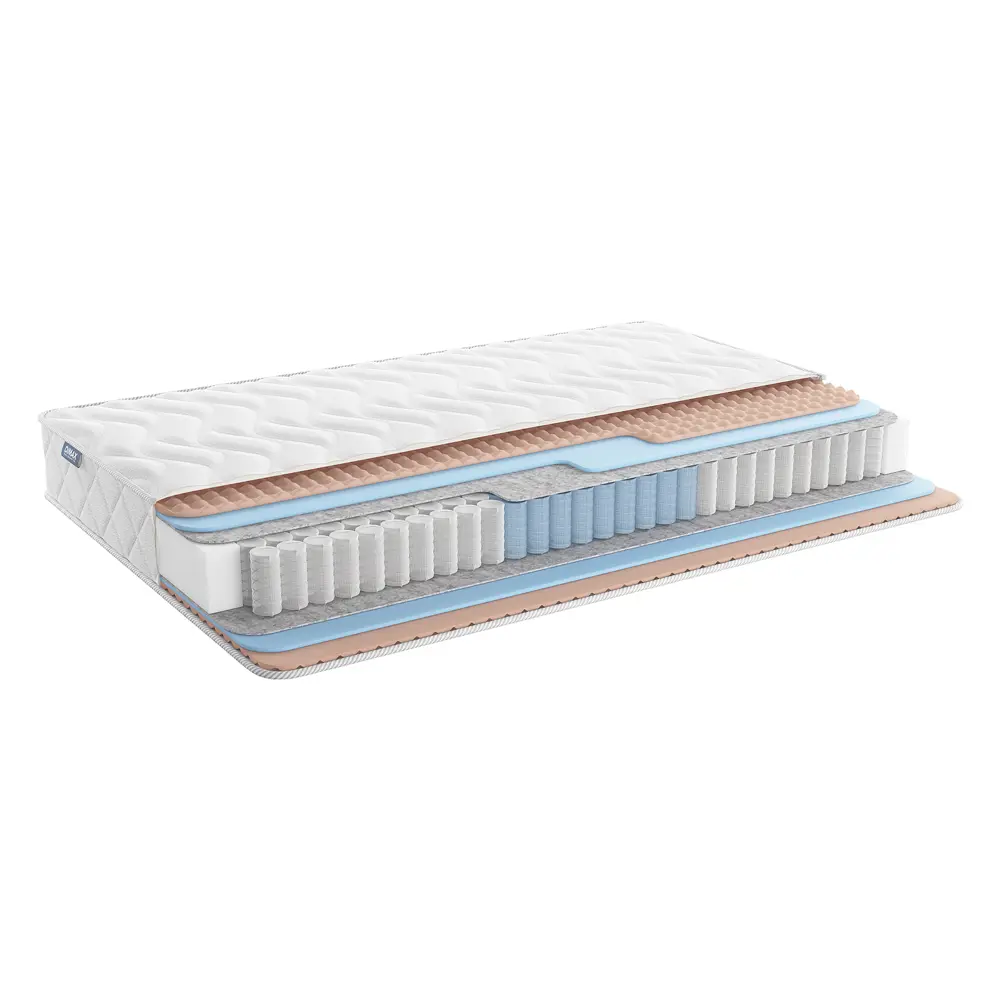 Фото Матрас Димакс Relmas Foam 3Zone 80x200x18 см независимый пружинный блок, односпальный Фото Матрас Димакс Relmas Foam 3Zone 80x200x18 см независимый пружинный блок, односпальный