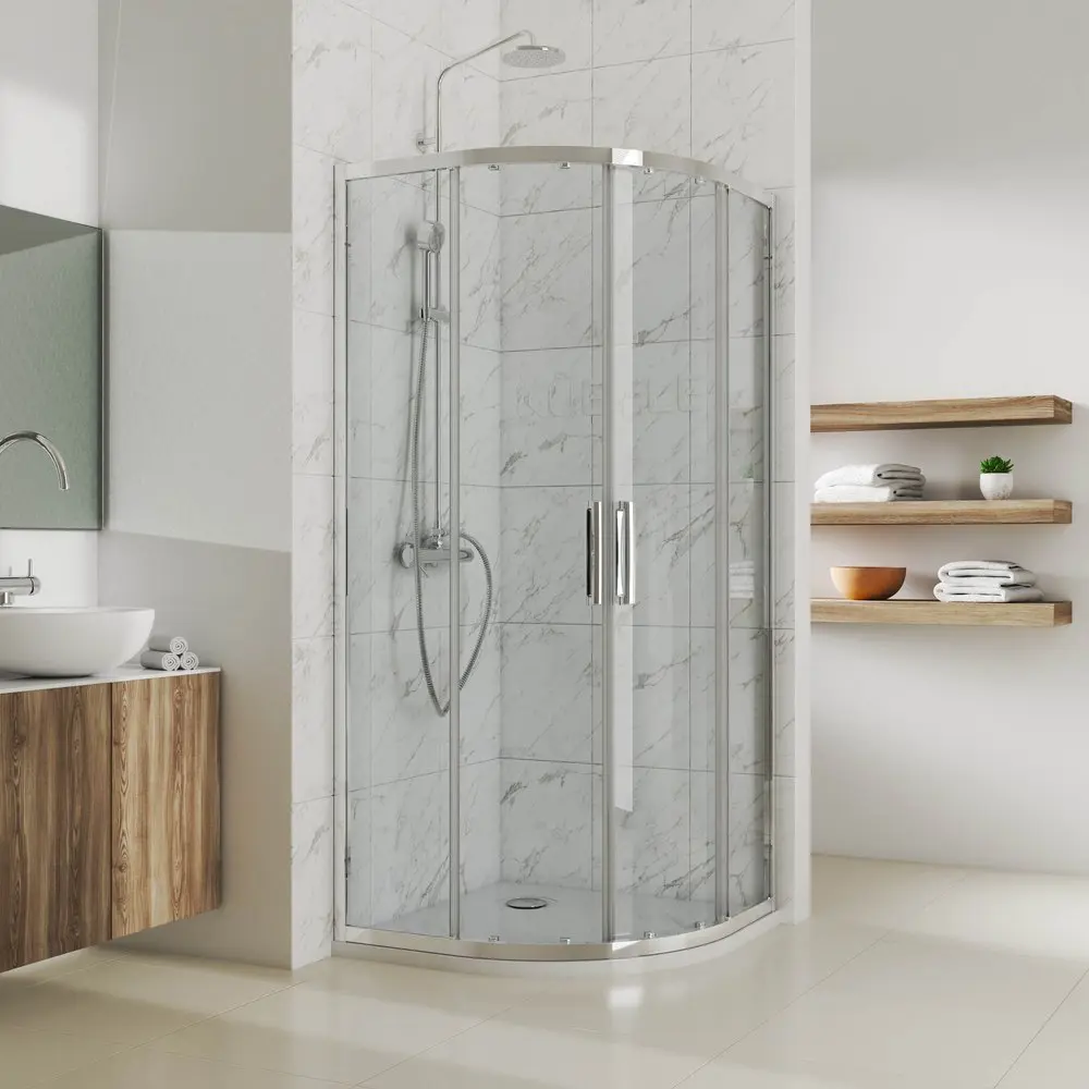 Фото 5 Душевой уголок Gutewetter GWMPKB018R 95x95x200 см цвет фурнитуры хром блестящий, стекло безцветное заколенное 6 мм Фото 5 Душевой уголок Gutewetter GWMPKB018R 95x95x200 см цвет фурнитуры хром блестящий, стекло безцветное заколенное 6 мм