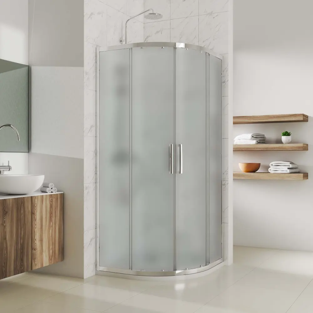 Фото 5 Душевой уголок Gutewetter GWMPKB018R 105x105x200 см цвет фурнитуры хром блестящий, стекло матовое заколенное 6 мм Фото 5 Душевой уголок Gutewetter GWMPKB018R 105x105x200 см цвет фурнитуры хром блестящий, стекло матовое заколенное 6 мм