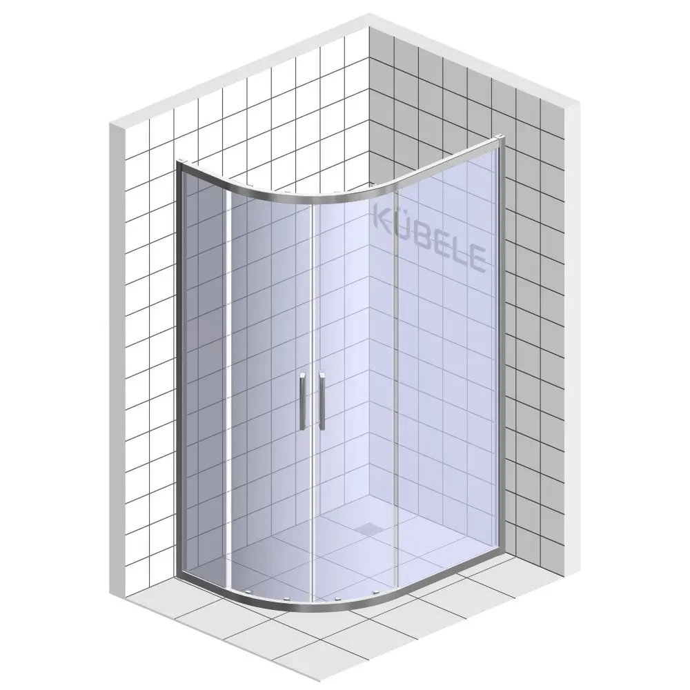 Фото 7 Душевой уголок Gutewetter GWMPKB018RB 110x105x200 см цвет фурнитуры черный матовый, стекло матовое заколенное 6 мм Фото 7 Душевой уголок Gutewetter GWMPKB018RB 110x105x200 см цвет фурнитуры черный матовый, стекло матовое заколенное 6 мм