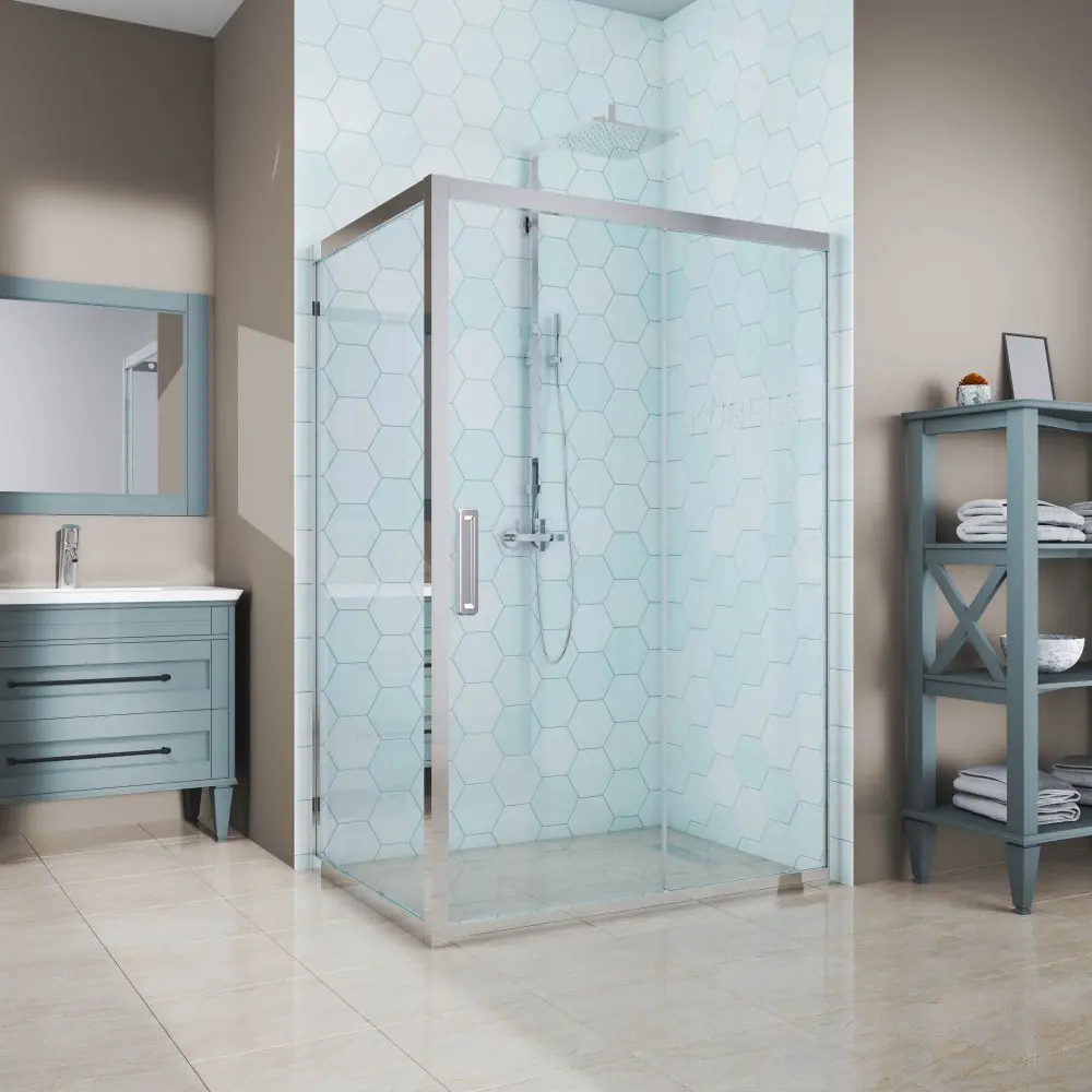 Фото 5 Душевой уголок Gutewetter GWMPKB019R 105x170x200 см цвет фурнитуры хром блестящий, стекло безцветное заколенное 6 мм Фото 5 Душевой уголок Gutewetter GWMPKB019R 105x170x200 см цвет фурнитуры хром блестящий, стекло безцветное заколенное 6 мм