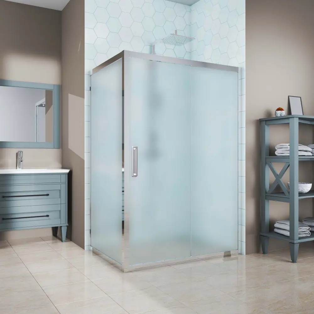 Фото 5 Душевой уголок Gutewetter GWMPKB019R 85x135x200 см цвет фурнитуры хром блестящий, стекло матовое заколенное 6 мм Фото 5 Душевой уголок Gutewetter GWMPKB019R 85x135x200 см цвет фурнитуры хром блестящий, стекло матовое заколенное 6 мм