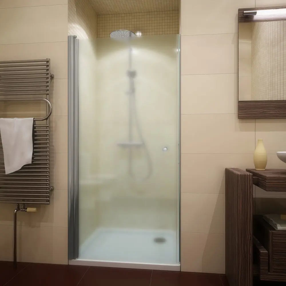 Фото 5 Дверь в душевую нишу GuteWetter GWMPKB020D601 65x200 см цвет фурнитуры хром матовый стекло матовое закаленное 6 мм Фото 5 Дверь в душевую нишу GuteWetter GWMPKB020D601 65x200 см цвет фурнитуры хром матовый стекло матовое закаленное 6 мм